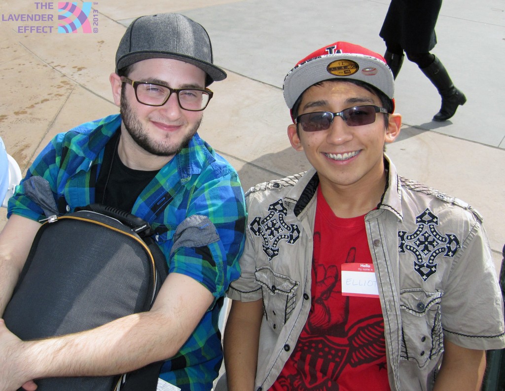 TLE Intern Jacob Rostovsky at Boyle Heights’ LGBTQ Forum